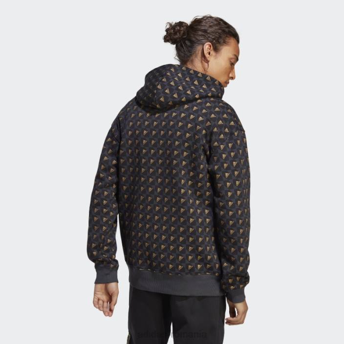 Adidas hanorac all szn x logomania carbon bărbați carbon/negru 2JBN13315