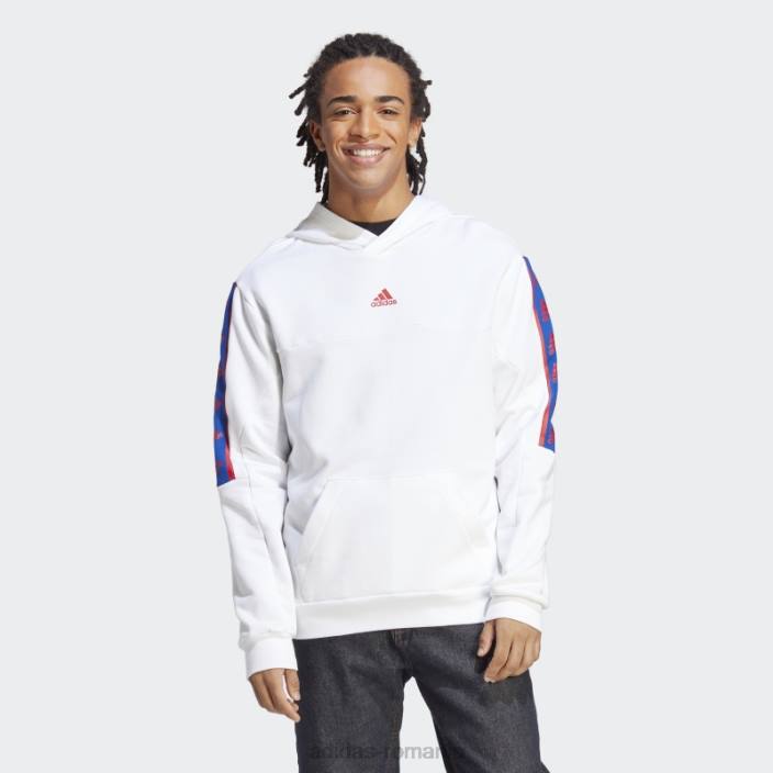 Adidas hanorac brandlove alb bărbați alb 2JBN4838