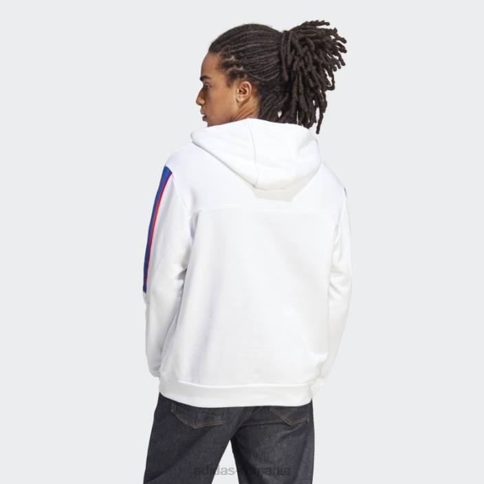 Adidas hanorac brandlove alb bărbați alb 2JBN4838