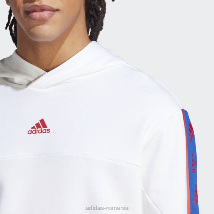 Adidas hanorac brandlove alb bărbați alb 2JBN4838