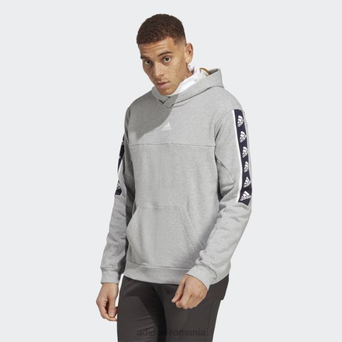 Adidas hanorac brandlove gri mediu adidas bărbați gri mediu 2JBN5700