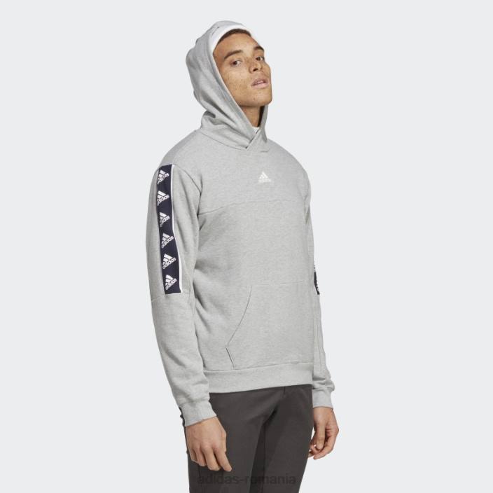 Adidas hanorac brandlove gri mediu adidas bărbați gri mediu 2JBN5700