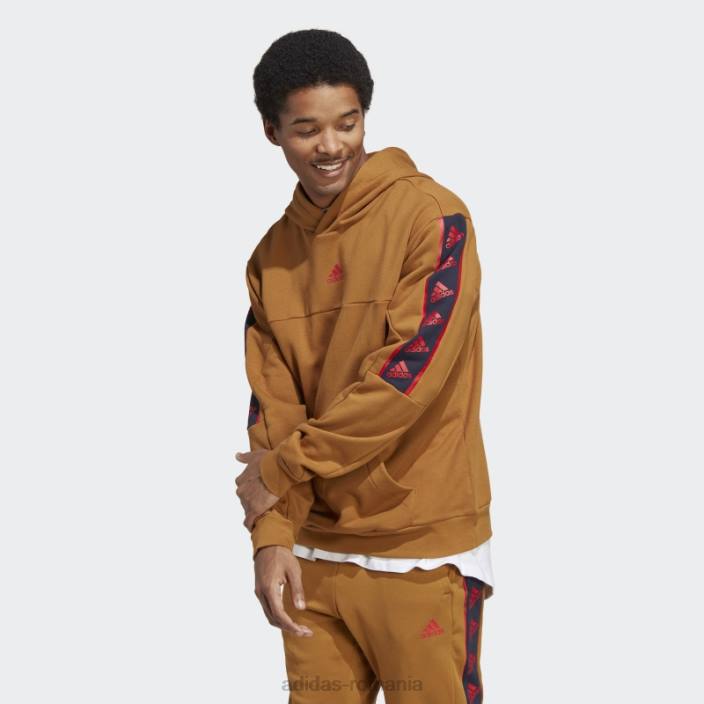 Adidas hanorac bronz brandlove bărbați bronz 2JBN4985