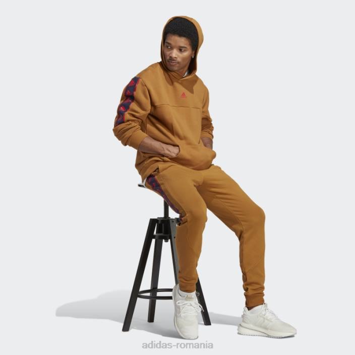 Adidas hanorac bronz brandlove bărbați bronz 2JBN4985