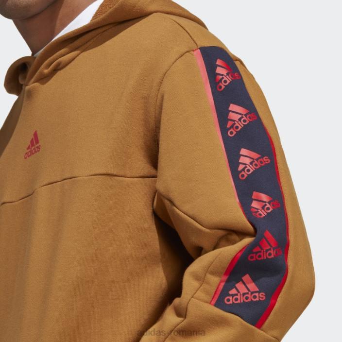 Adidas hanorac bronz brandlove bărbați bronz 2JBN4985