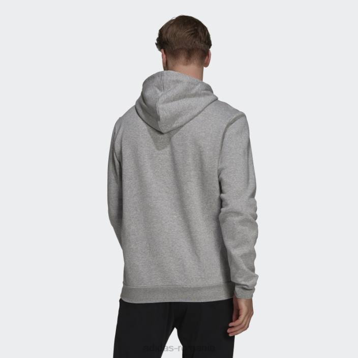 Adidas hanorac din fleece gri mediu bărbați gri mediu/negru 2JBN6479