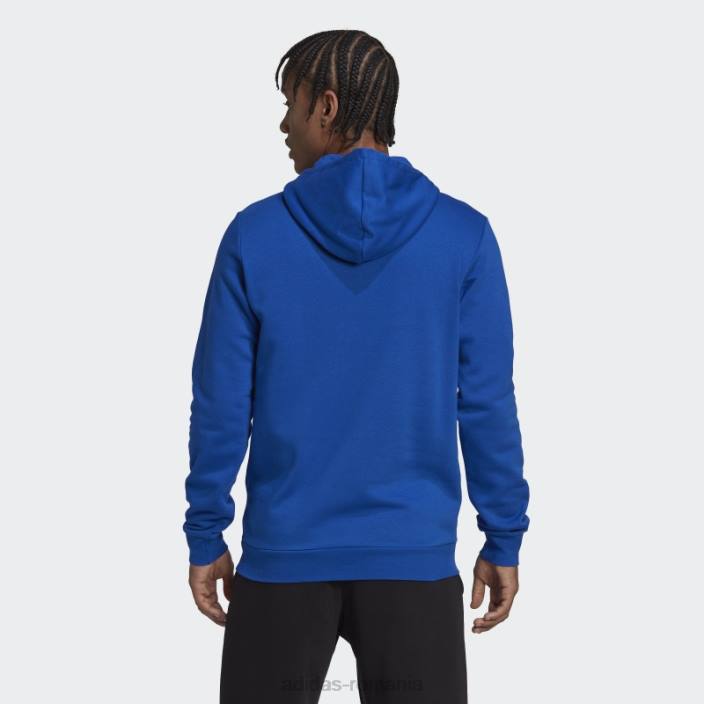 Adidas hanorac fleece essentials albastru regal bărbați albastru regal/alb 2JBN7556