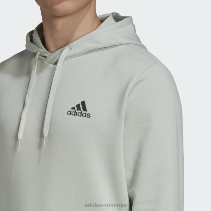 Adidas hanorac fleece essentials verde adidas bărbați oxid verde/verde 2JBN7062