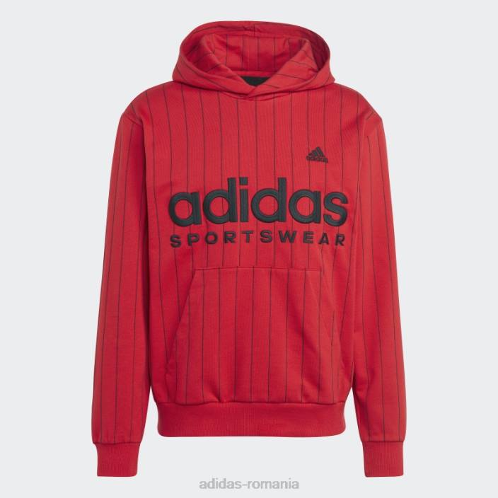 Adidas hanorac fleece pinstripe stacojiu adidas bărbați stacojiu 2JBN13842