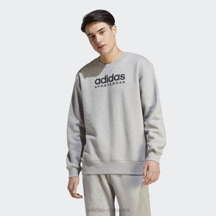 Adidas hanorac grafic all szn fleece gri mediu adidas bărbați gri mediu 2JBN13776