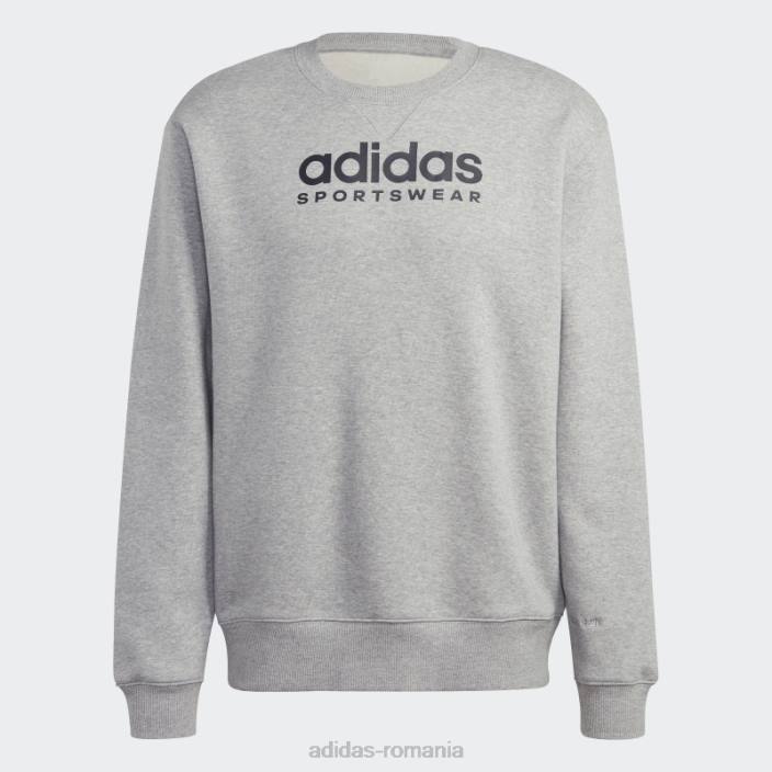 Adidas hanorac grafic all szn fleece gri mediu adidas bărbați gri mediu 2JBN13776