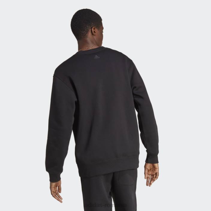 Adidas hanorac grafic all szn fleece negru adidas bărbați negru 2JBN13626