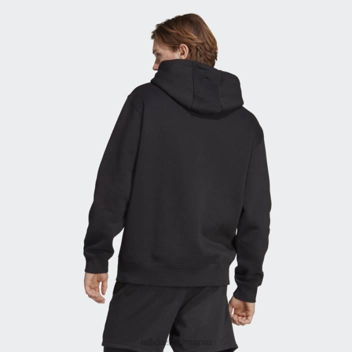 Adidas hanorac grafic all szn fleece negru bărbați negru 2JBN5623