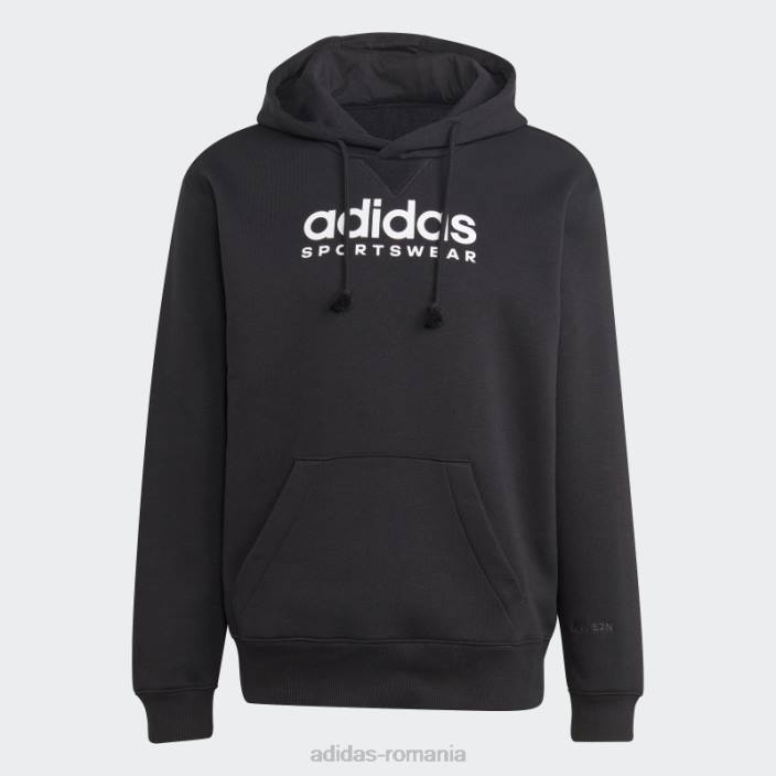 Adidas hanorac grafic all szn fleece negru bărbați negru 2JBN5623