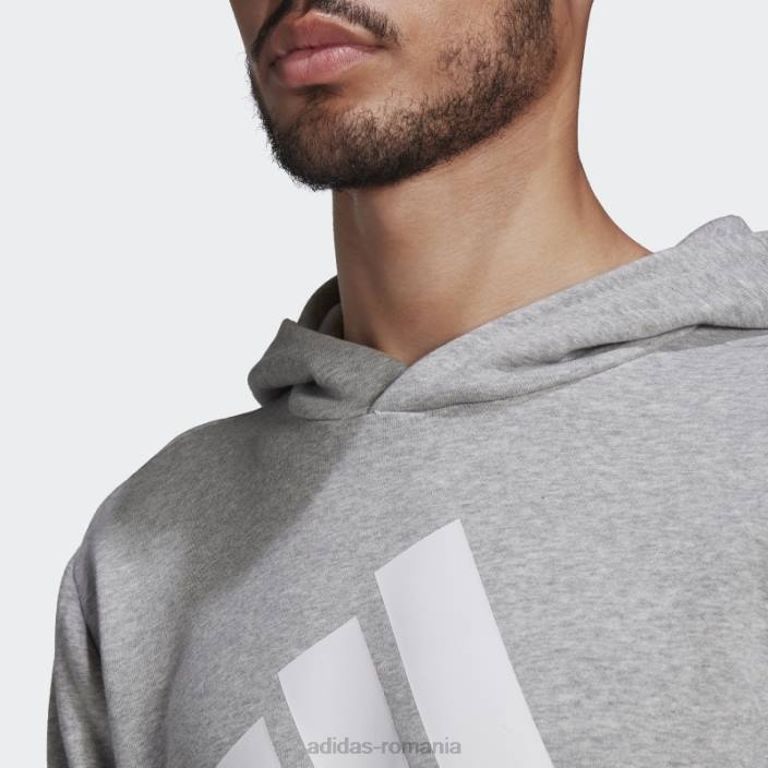 Adidas hanorac gri mediu future icons bărbați gri mediu 2JBN6287