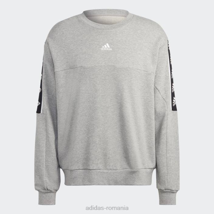 Adidas hanorac gri mediu marca love adidas bărbați gri mediu 2JBN5691