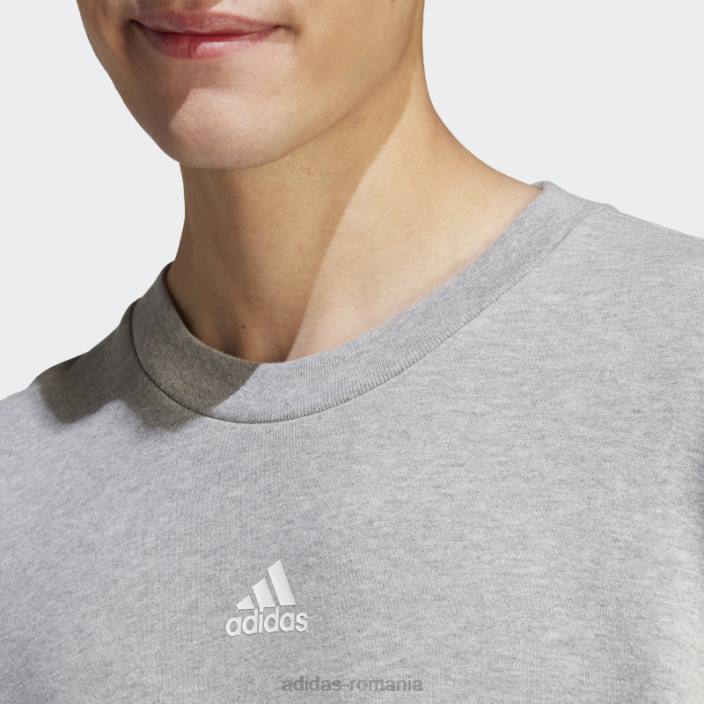 Adidas hanorac gri mediu marca love adidas bărbați gri mediu 2JBN5691