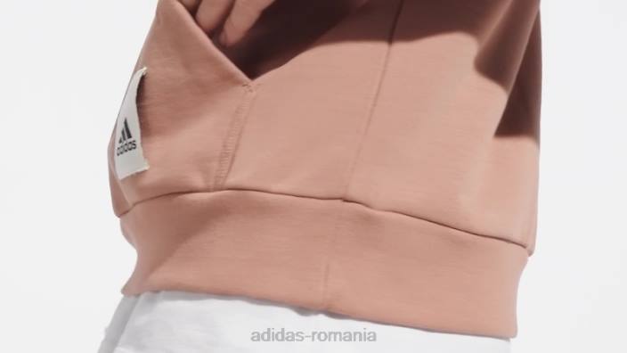 Adidas hanorac lounge fleece argilă bărbați lut 2JBN5695