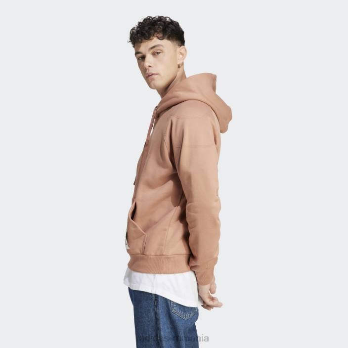 Adidas hanorac lounge fleece argilă bărbați lut 2JBN5695