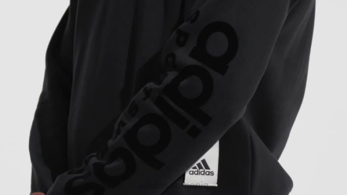 Adidas hanorac lounge fleece negru adidas bărbați negru 2JBN4980