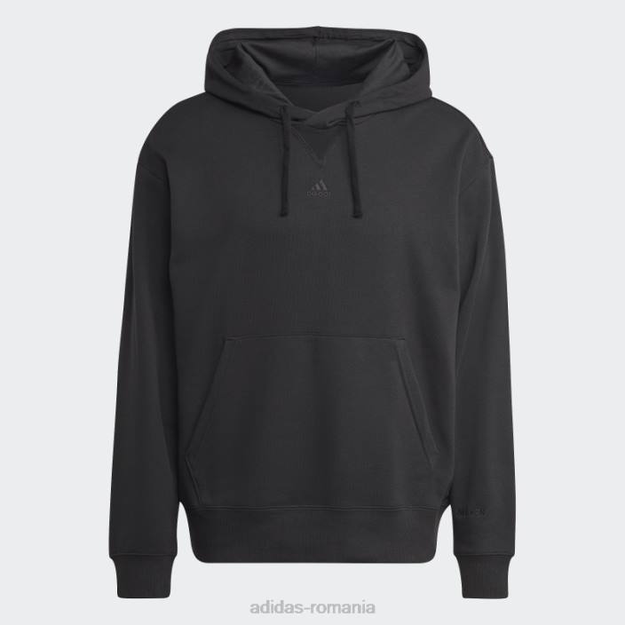 Adidas hanorac negru all szn french terry adidas bărbați negru 2JBN4839