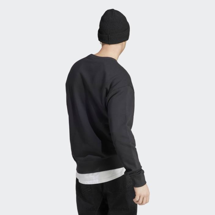 Adidas hanorac negru all szn french terry bărbați negru 2JBN3670