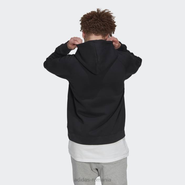 Adidas hanorac negru din lână bărbați negru 2JBN14819