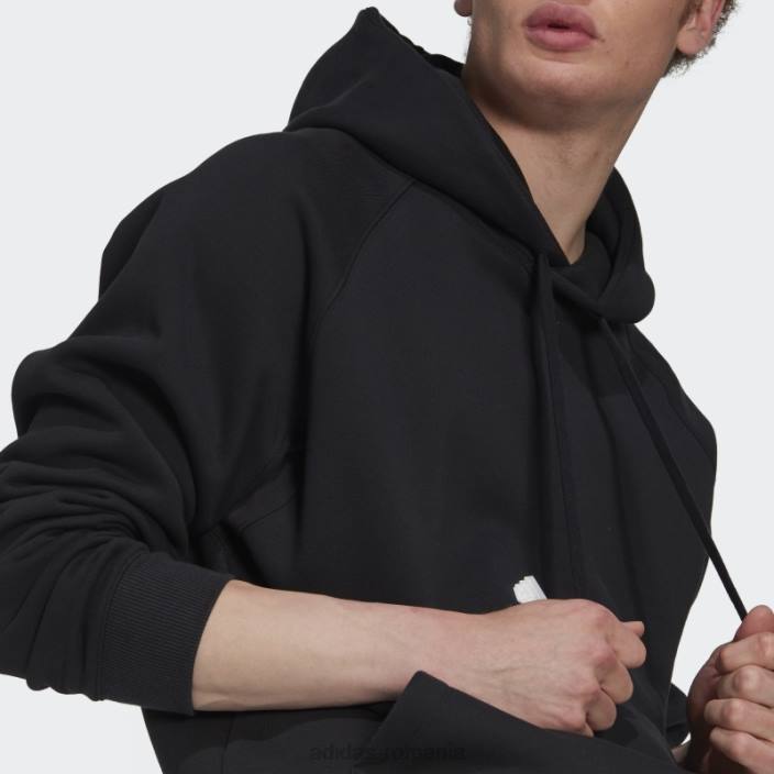 Adidas hanorac negru din lână bărbați negru 2JBN14819