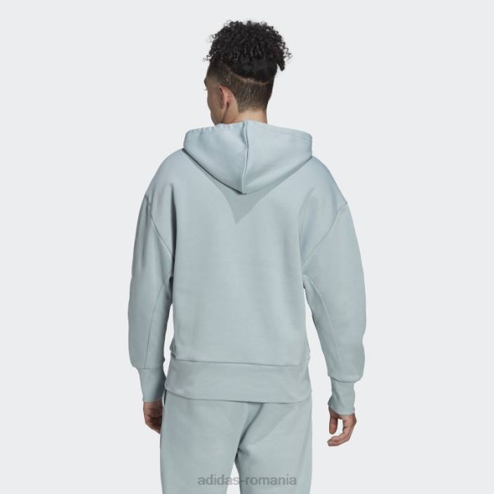 Adidas hanorac studio lounge fleece gri bărbați gri 2JBN14737