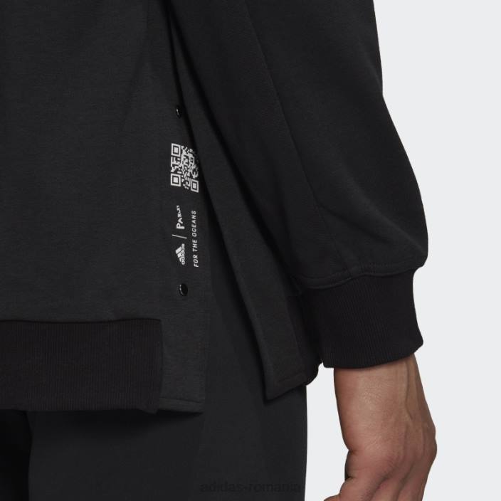 Adidas hanoracul negru de parley pentru oceanele bărbați negru 2JBN7246