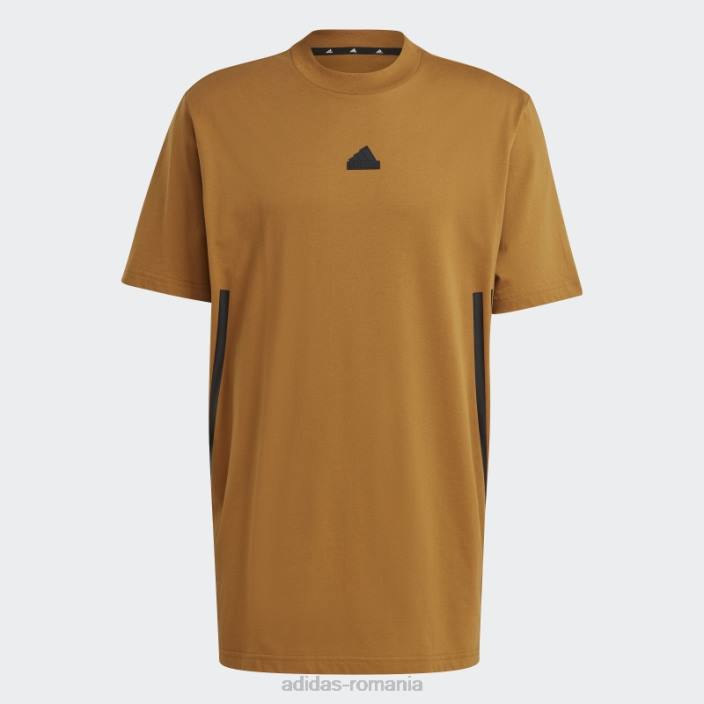Adidas icoane viitoare 3 dungi tee bronz bărbați bronz 2JBN1003
