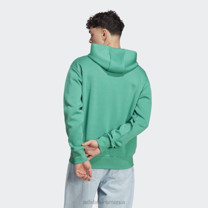 Adidas icoane viitoare insignă de sport hanorac verde curte bărbați verde curte 2JBN14474