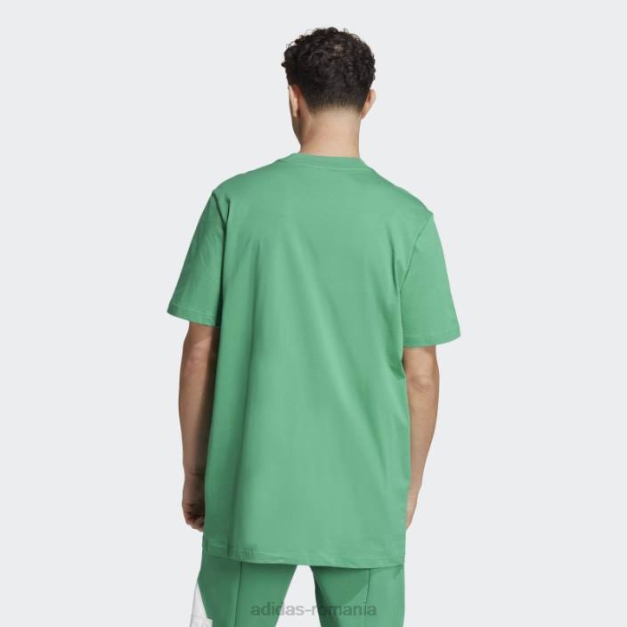 Adidas icoane viitoare insignă de tricou sport curte verde adidas bărbați verde curte 2JBN14460