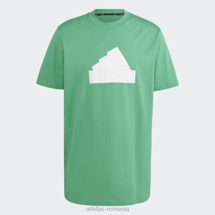 Adidas icoane viitoare insignă de tricou sport curte verde adidas bărbați verde curte 2JBN14460