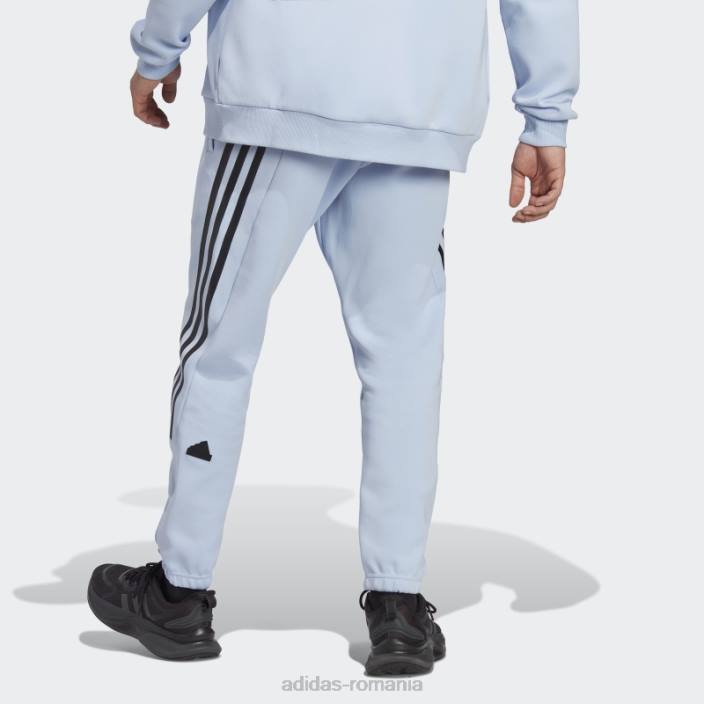 Adidas icoane viitoare pantaloni 3 dungi albastru zori bărbați zori albastre 2JBN6073
