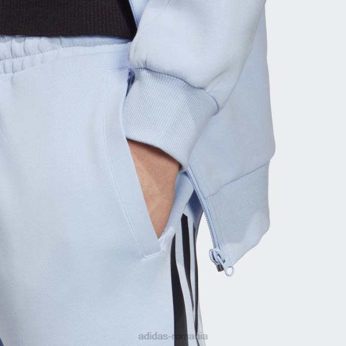 Adidas icoane viitoare pantaloni 3 dungi albastru zori bărbați zori albastre 2JBN6073