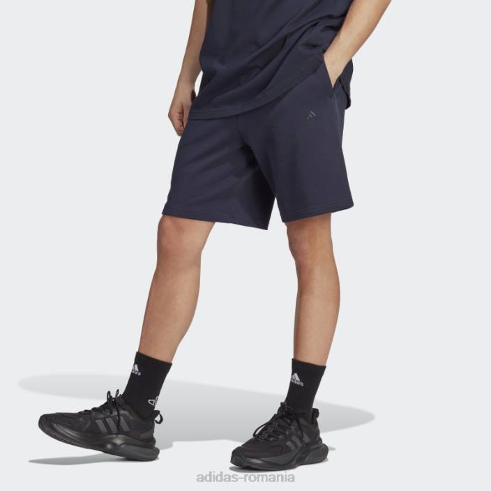 Adidas ink all szn french terry pantaloni scurți adidas bărbați cerneală 2JBN5415