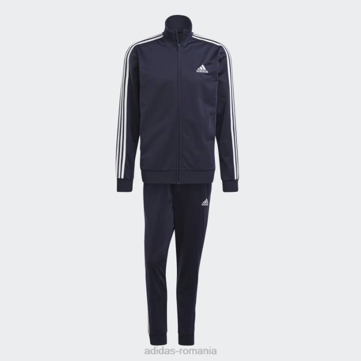 Adidas ink essentials costum de trening cu 3 dungi bărbați cerneală/alb 2JBN5561