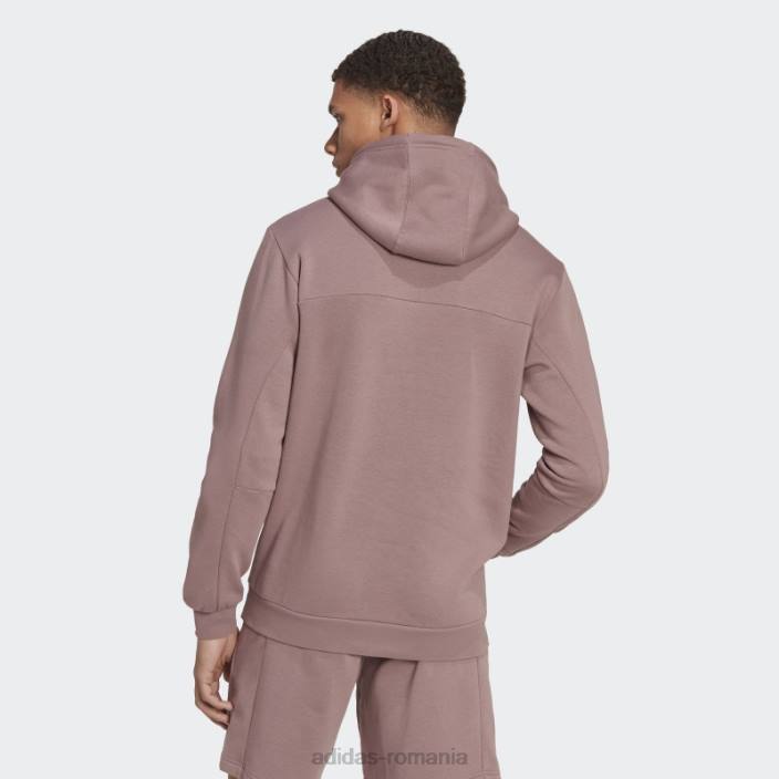 Adidas insignă din lână de stadion al hanoracului sport violet bărbați Violet 2JBN6998