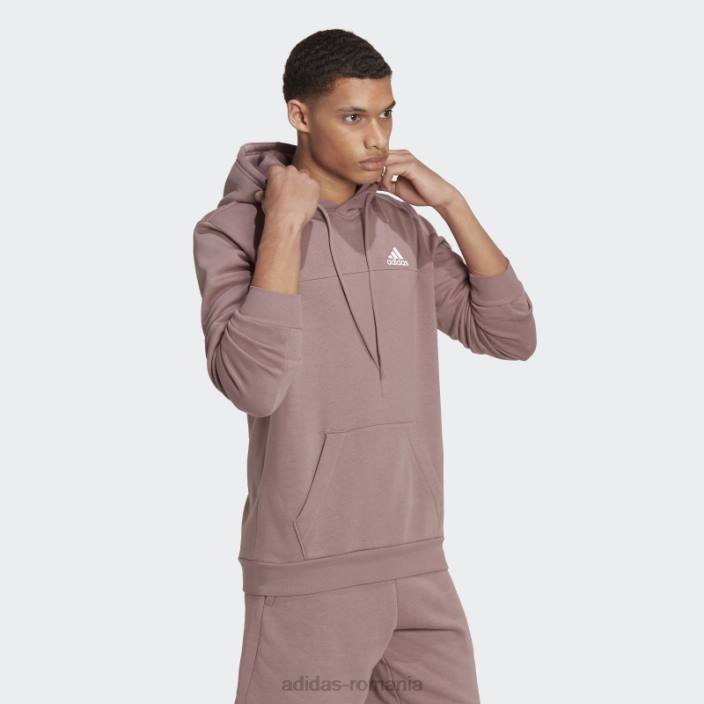 Adidas insignă din lână de stadion al hanoracului sport violet bărbați Violet 2JBN6998