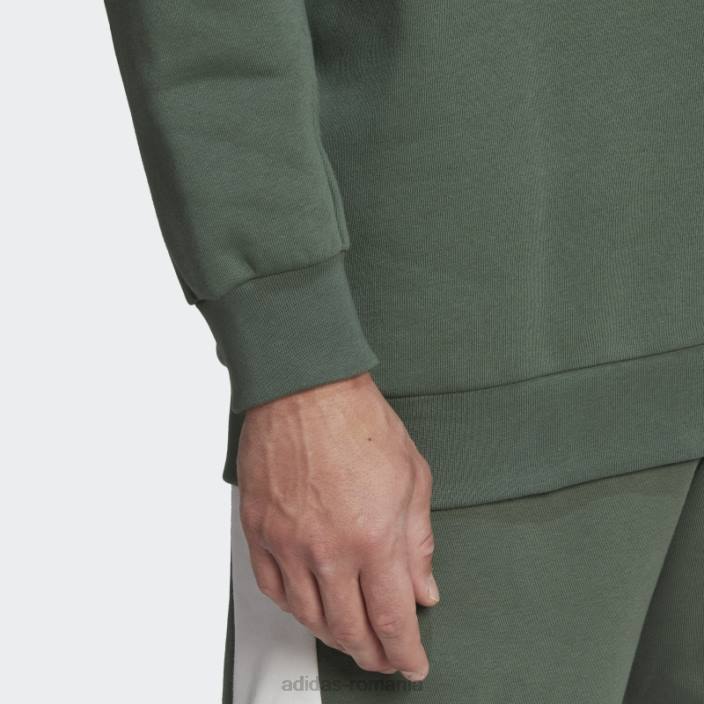 Adidas insignă din lână de stadion de hanorac sport oxid verde bărbați oxid verde 2JBN6697