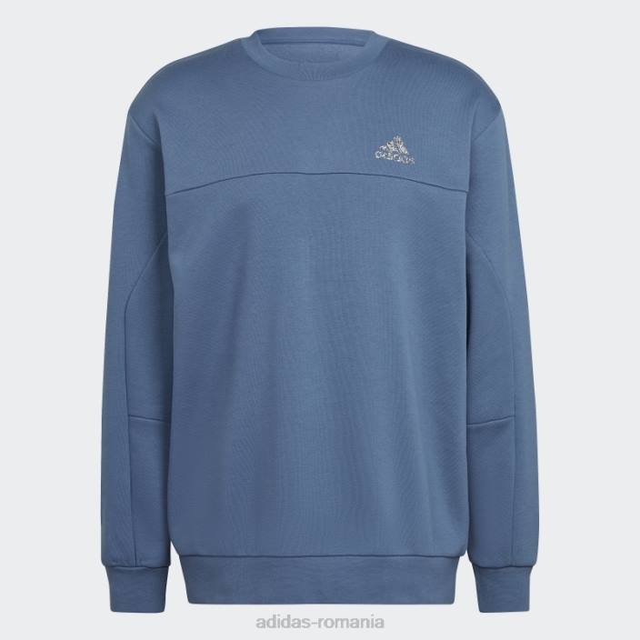 Adidas insignă din lână de stadion din oțel hanorac sport bărbați oţel 2JBN6752