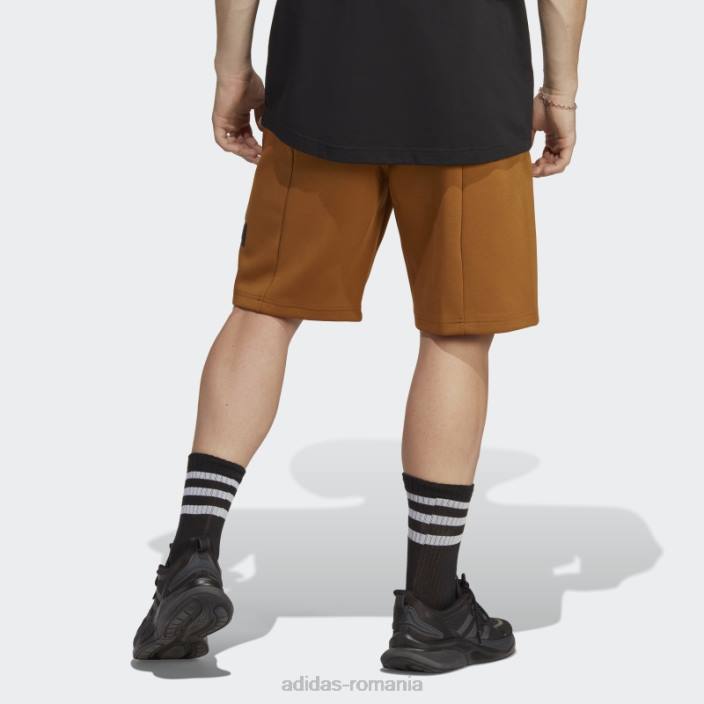 Adidas insigna de bronz pentru icoane viitoare de pantaloni scurți de sport bărbați bronz 2JBN13864