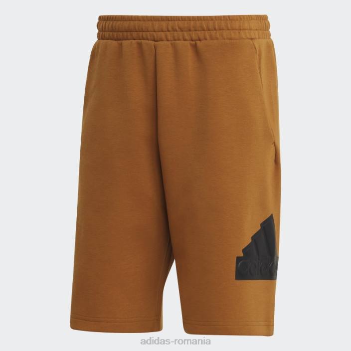 Adidas insigna de bronz pentru icoane viitoare de pantaloni scurți de sport bărbați bronz 2JBN13864