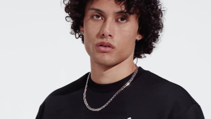 Adidas insigna neagră din lână pentru stadion a hanoracului sport bărbați negru 2JBN6592