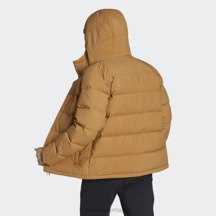 Adidas jachetă adidas cu glugă mesa helionic bărbați mesa 2JBN6519