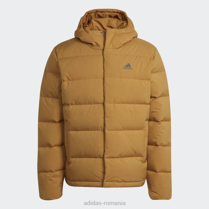 Adidas jachetă adidas cu glugă mesa helionic bărbați mesa 2JBN6519