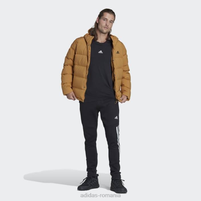 Adidas jachetă adidas cu glugă mesa helionic bărbați mesa 2JBN6519