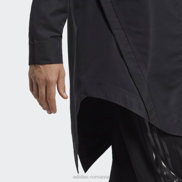 Adidas jachetă neagră adidas 4 gameday bărbați negru 2JBN5001