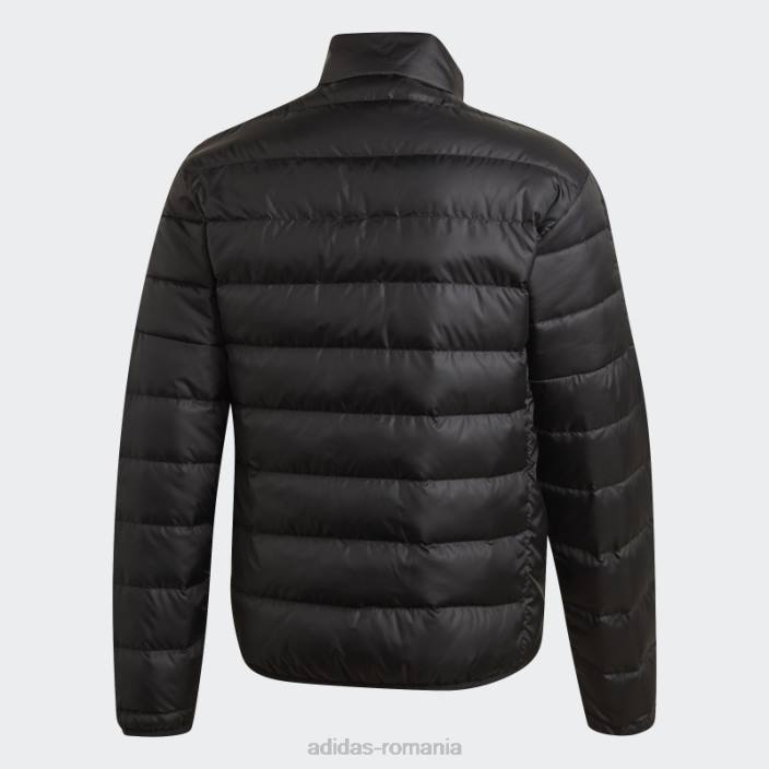 Adidas jachetă neagră de puf essentials bărbați negru 2JBN6352